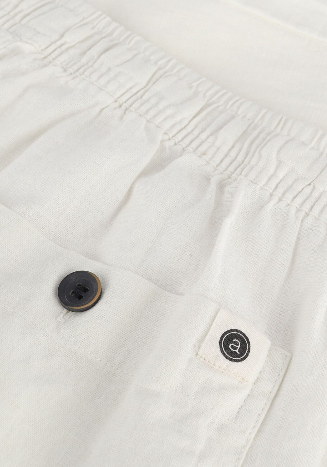 Nicht-gerade weiss ANERKJENDT Chino AKJULIUS LINEN PANTS - large