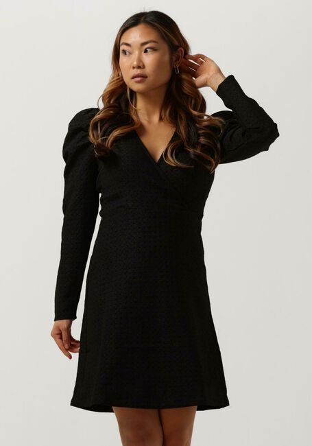 Schwarze Y.A.S. Minikleid YASVINNA LS DRESS - large