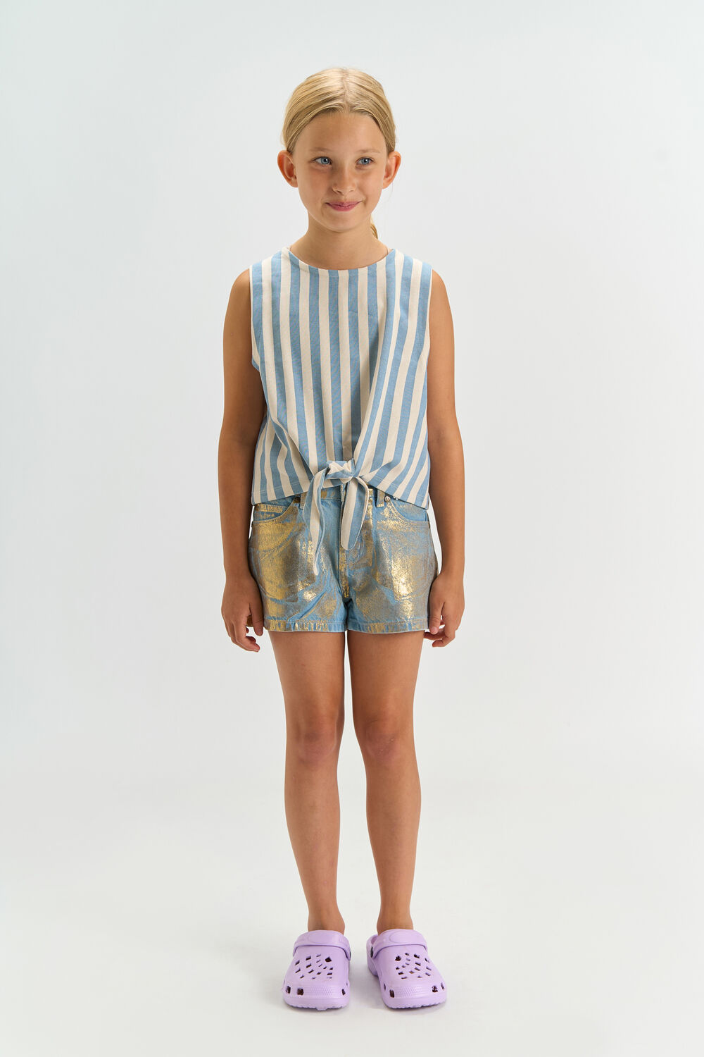 Blaue THE NEW Top TNTALIA - large