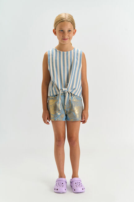 Blaue THE NEW Top TNTALIA - large
