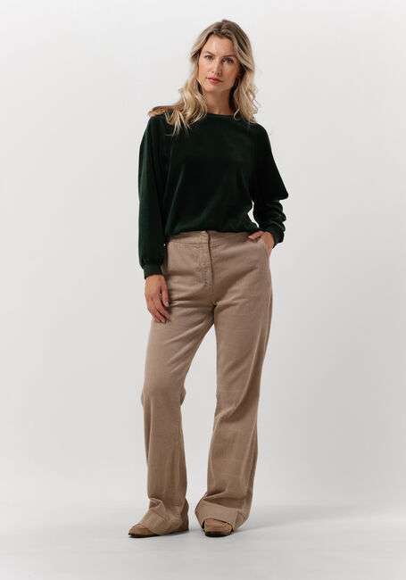 Gr&uuml;ne BY-BAR Sweatshirt FENNE VELVET SWEATER - large