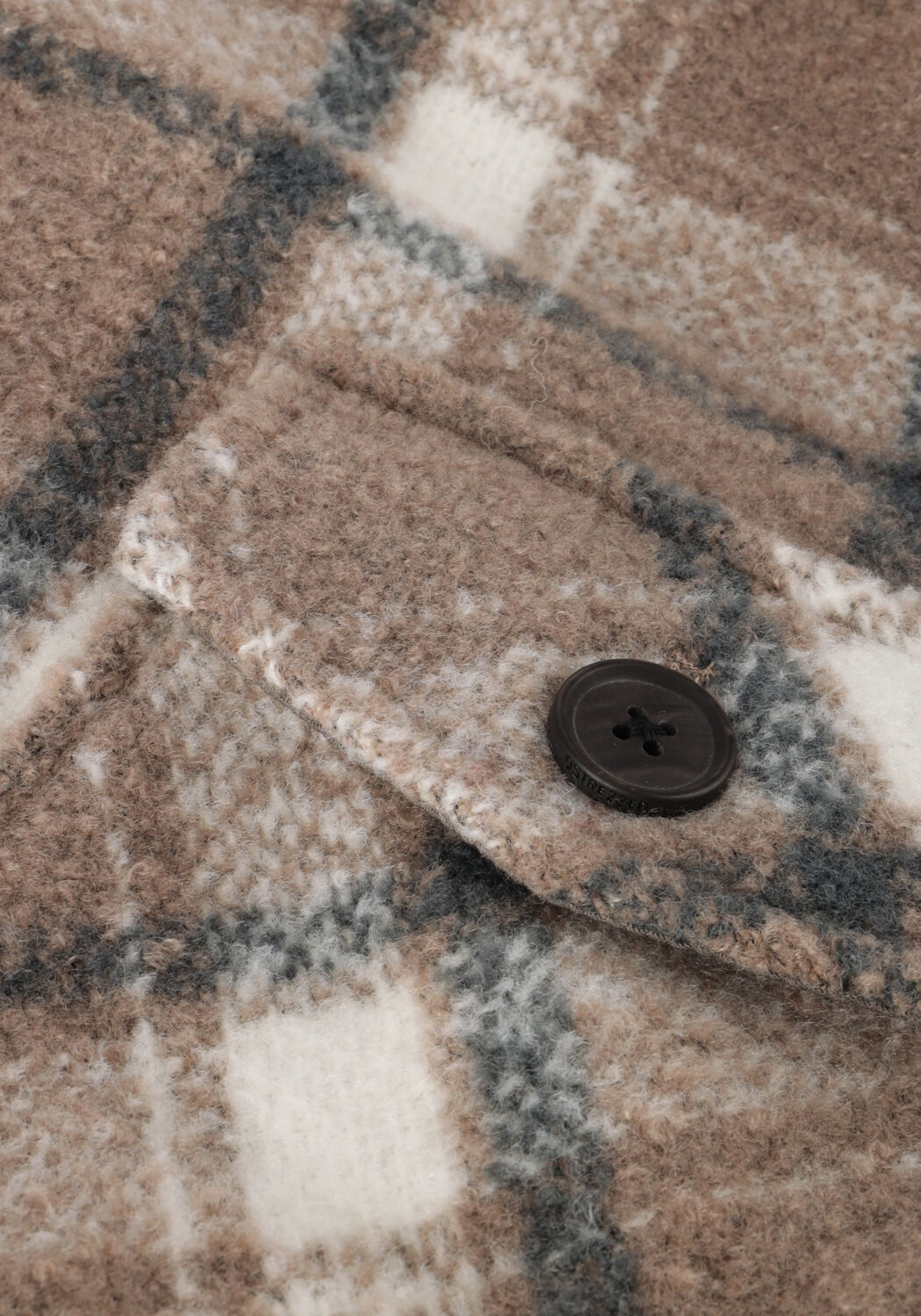 Braune DSTREZZED Overshirt TEPPE OVERSHIRT - large