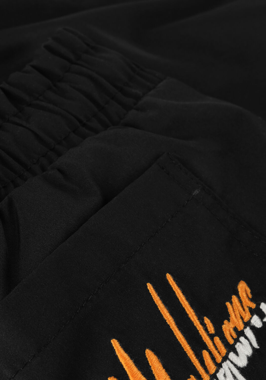 Schwarze MALELIONS Badehosen SPLIT SWIM SHORTS - large