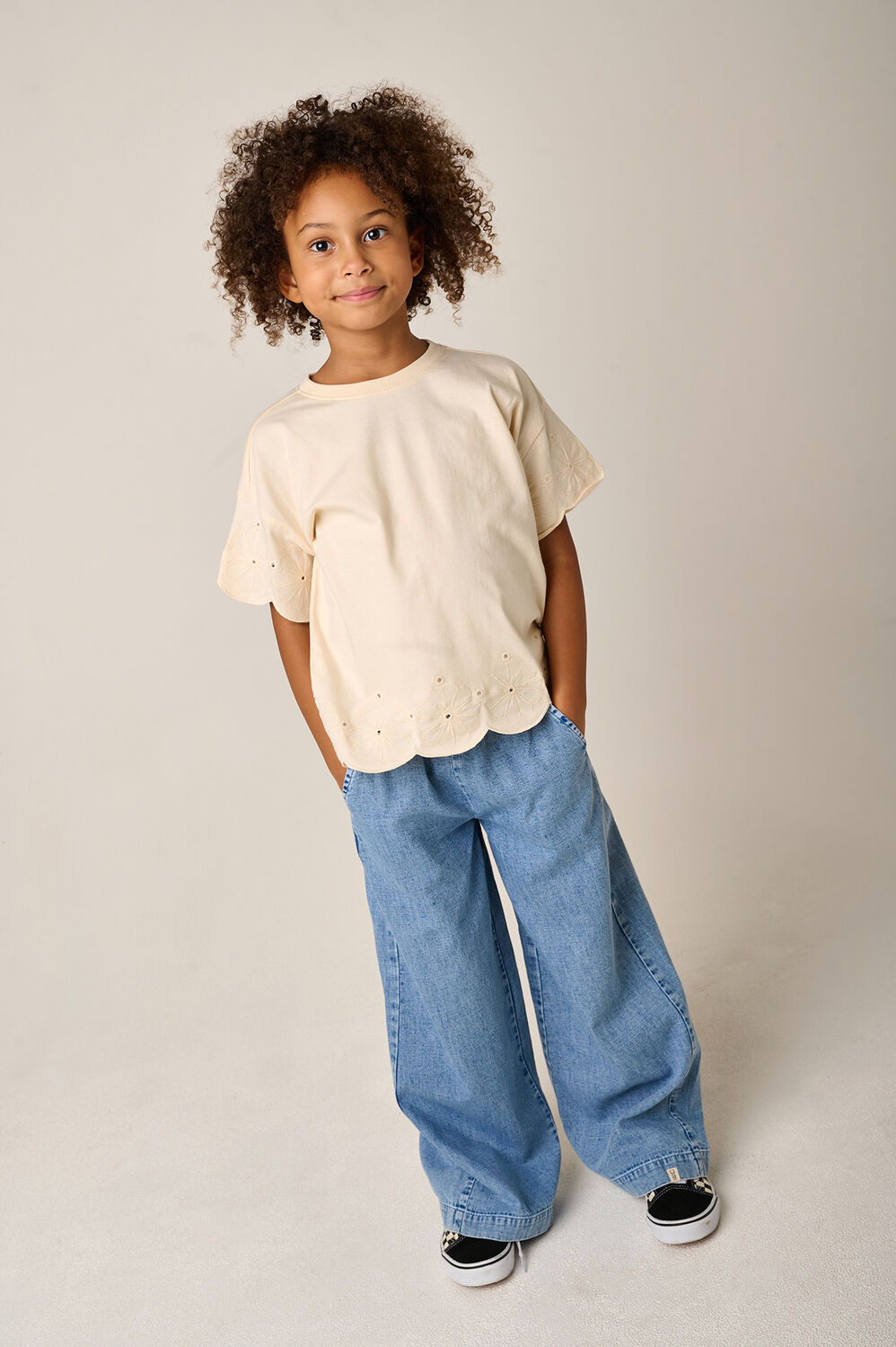 Blaue TUMBLE 'N DRY Weite Hose MORA - large