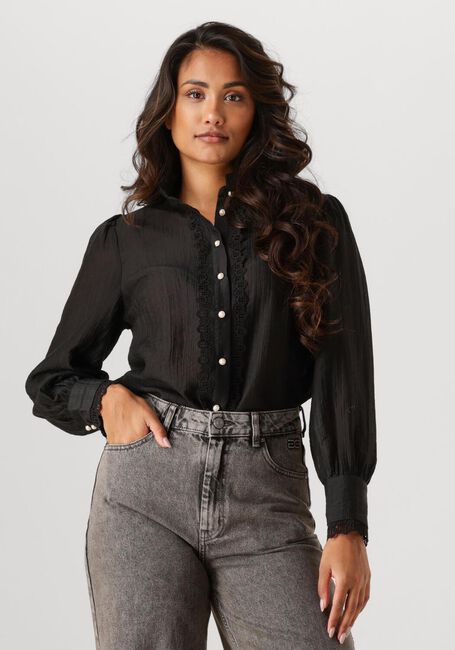 Schwarze CO'COUTURE Blusen ANGIE ANGLAISE SHIRT - large