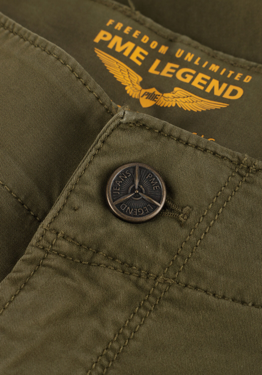 Gr&uuml;ne PME LEGEND Kurze Hose NORDROP CARGO SHORTS STRETCH TWILL - large