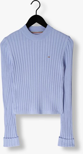 Hellblau TOMMY JEANS Pullover BXY RIB SWEATER - large