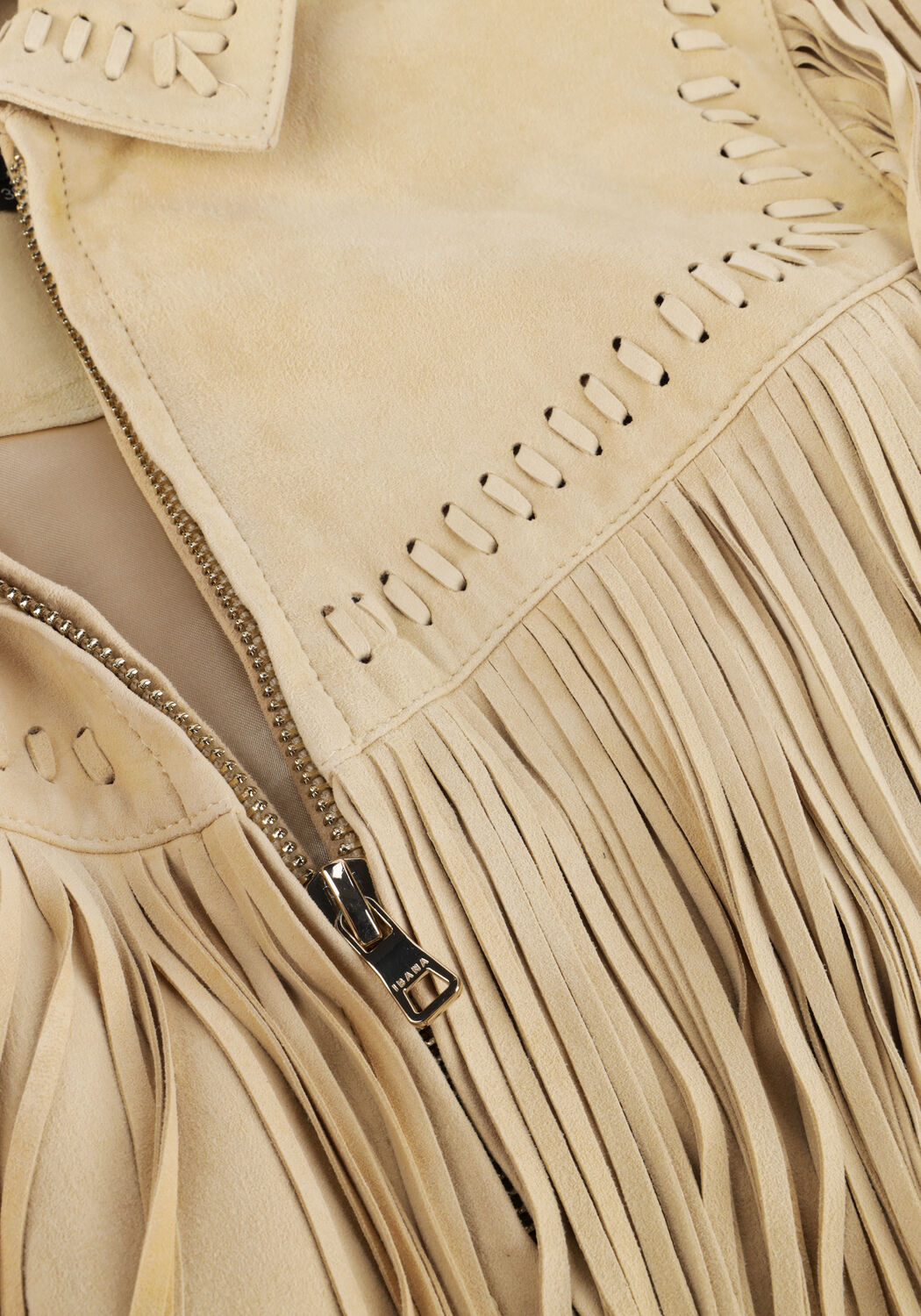 Gelbe IBANA Jacken JEEYA SUEDE - large