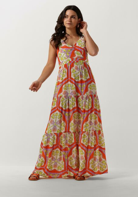 Orangene POM AMSTERDAM Maxikleid STRAP MARRAKESH SUMMER DRESS - large