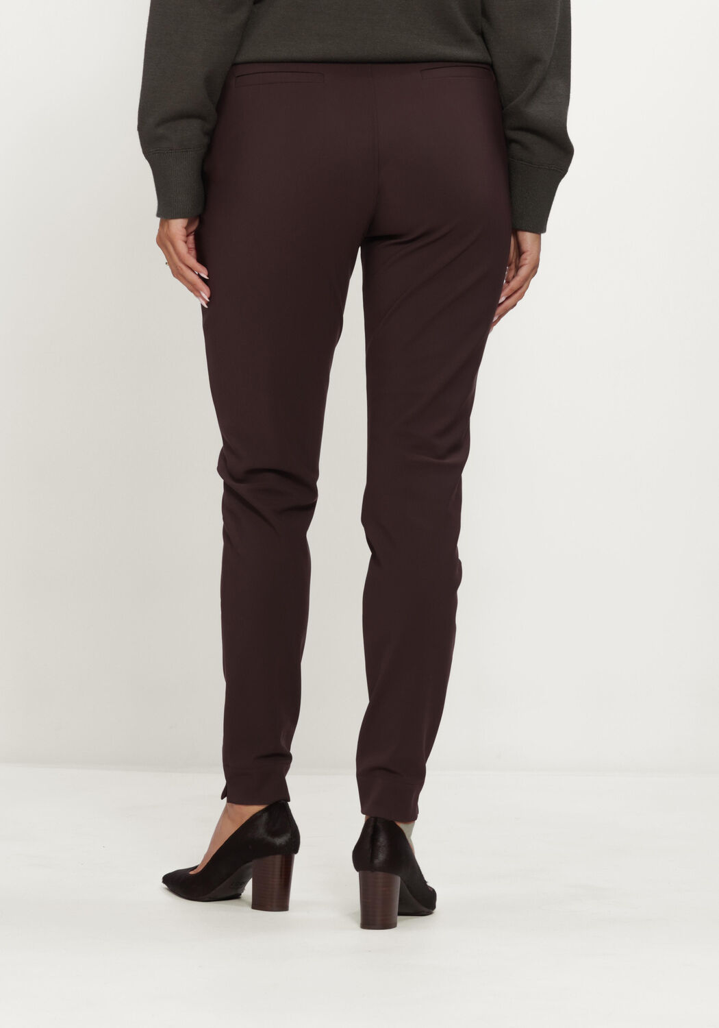 Bordeaux STUDIO ANNELOES Hose Downstairs winter bonded trousers - large