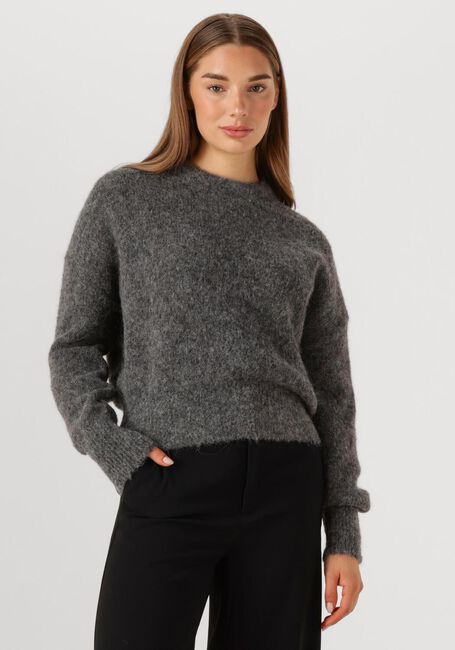 Graue BY-BAR Pullover SONNY NATURAL PULLOVER - large