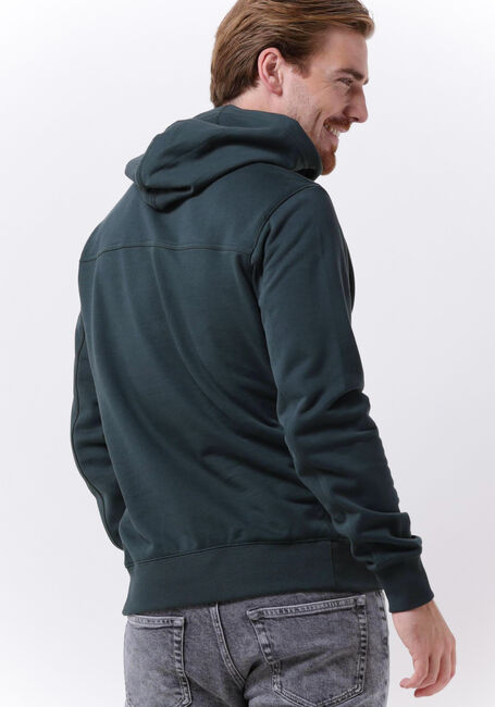Dunkelgrün CALVIN KLEIN Sweatshirt MONOLOGO SLEEVE BADGE HOODIE - large