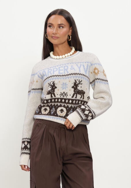 Nicht-gerade weiss HARPER & YVE Pullover HOLIDAY-JU - large
