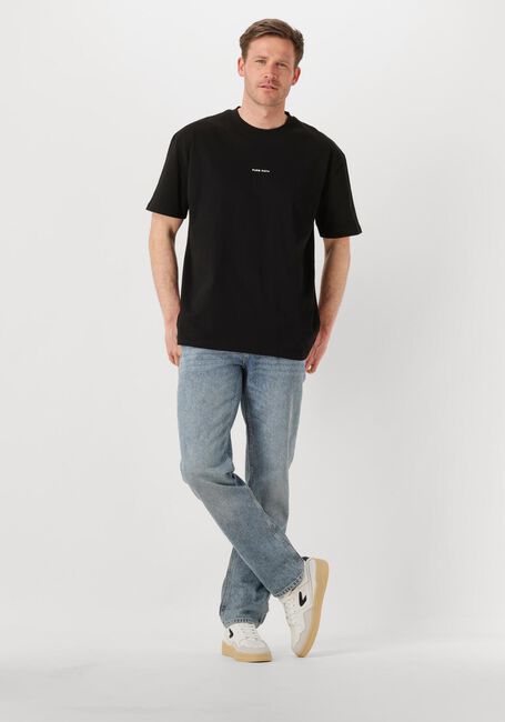 Schwarze PURE PATH T-shirt LOOSE FIT CREWNECK SS T-SHIRTS - large