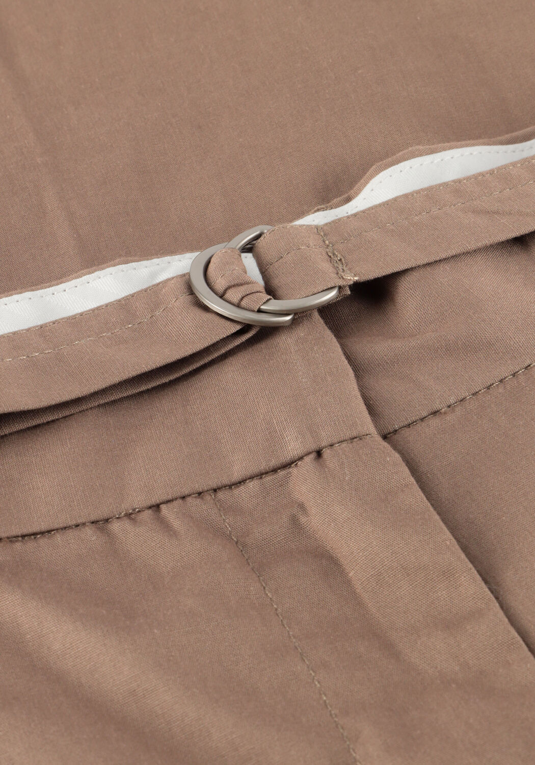 Braune NEO NOIR Hose MALBA POPLIN PANTS - large