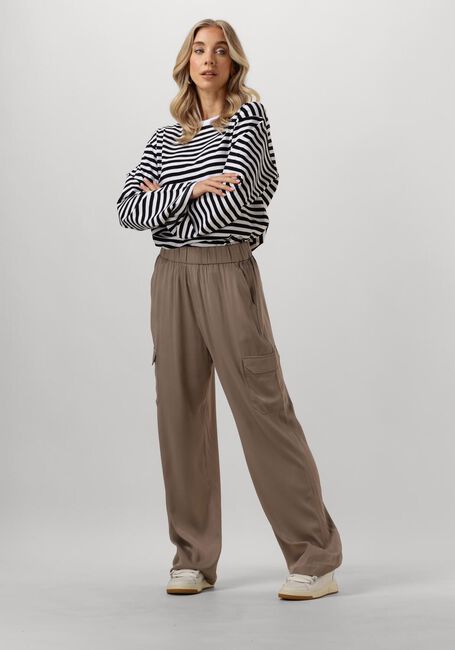Weiße SOEURS DE PROVENCE Langarmshirts EVE TEE STRIPED - large