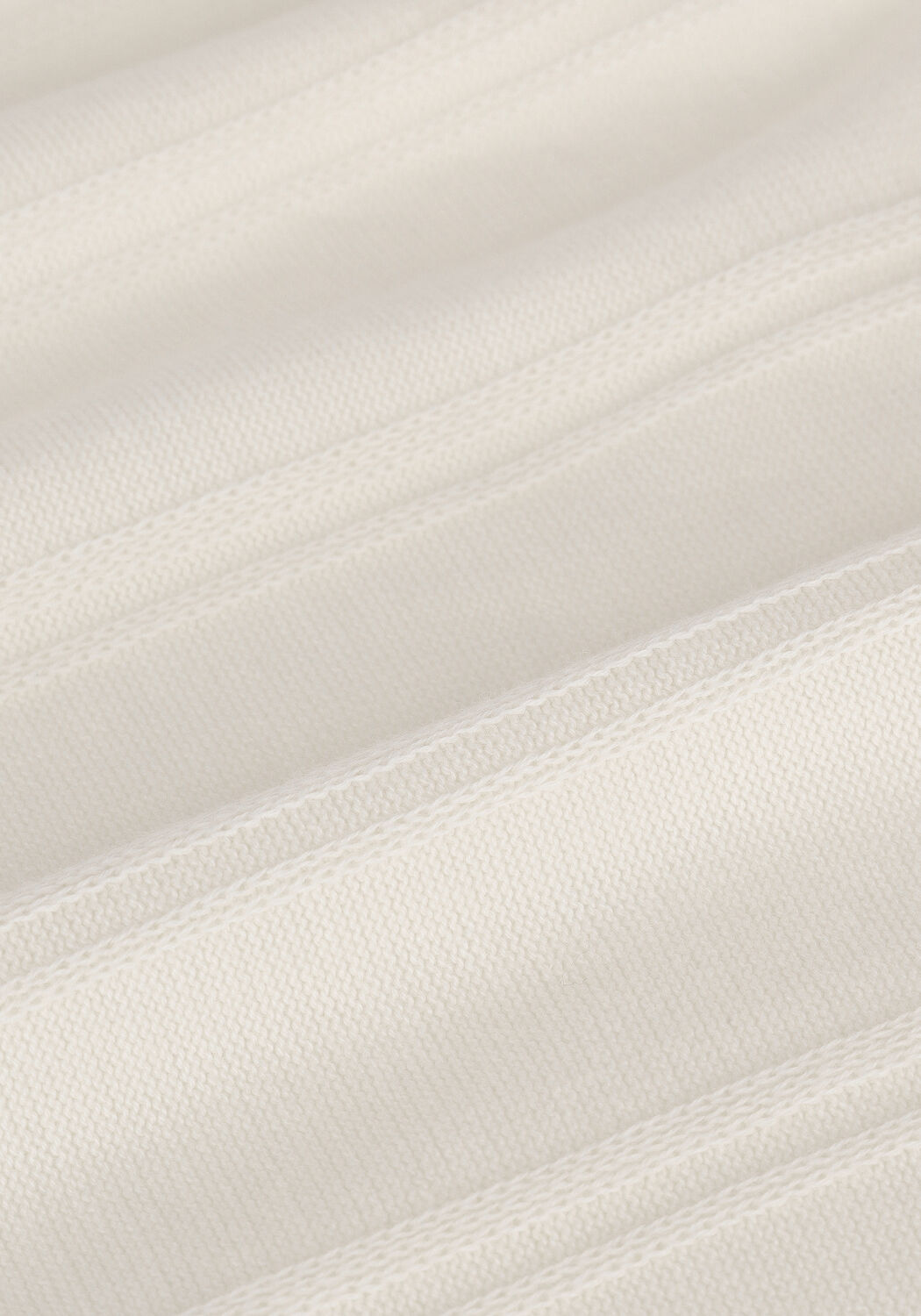 Nicht-gerade weiss FRED PERRY Polo-Shirt TIPPING TEXTURE KNITTED SHIRT - large