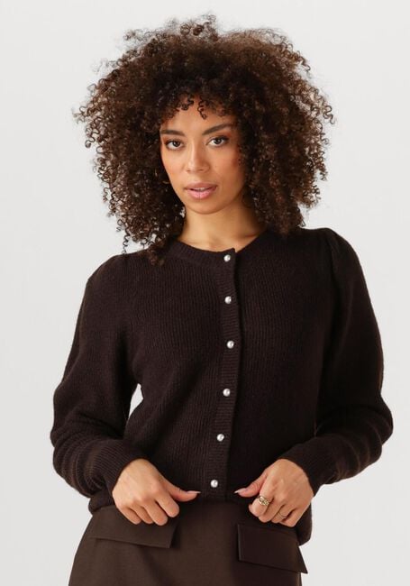 Braune NOTRE-V Strickjacke NV-GRACE - large