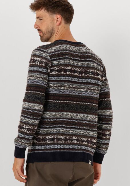 Mehrfarbige/Bunte ANERKJENDT Pullover AKSUNE REVERSE INKA KNIT - large