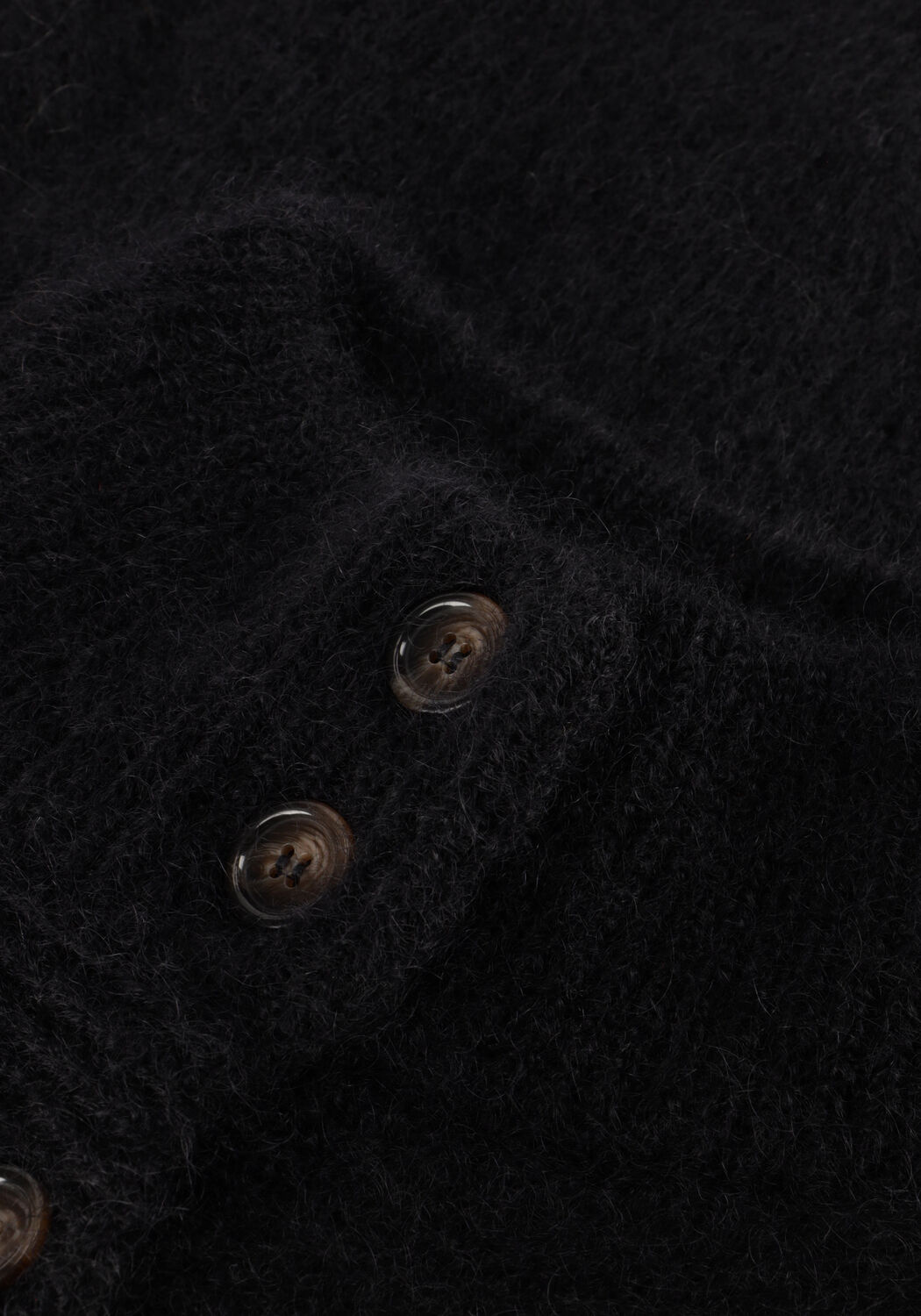 Schwarze DES PETITS HAUTS Strickjacke ALIBOU - large