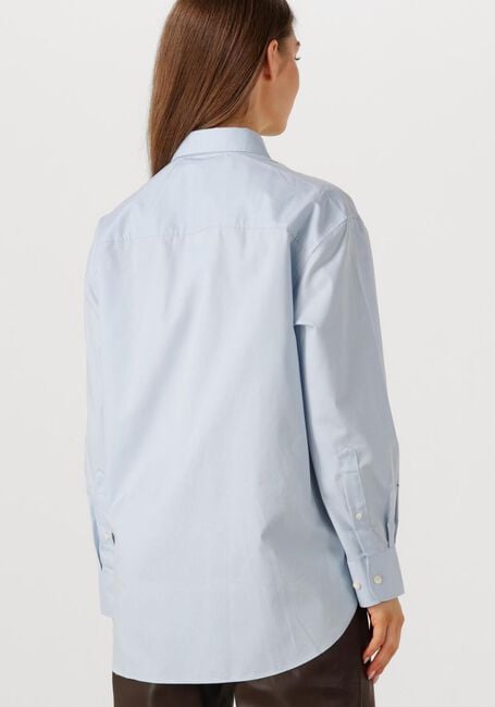 Blaue SELECTED FEMME Blusen SLFESTER LS OVERSIZE SHIRT - large