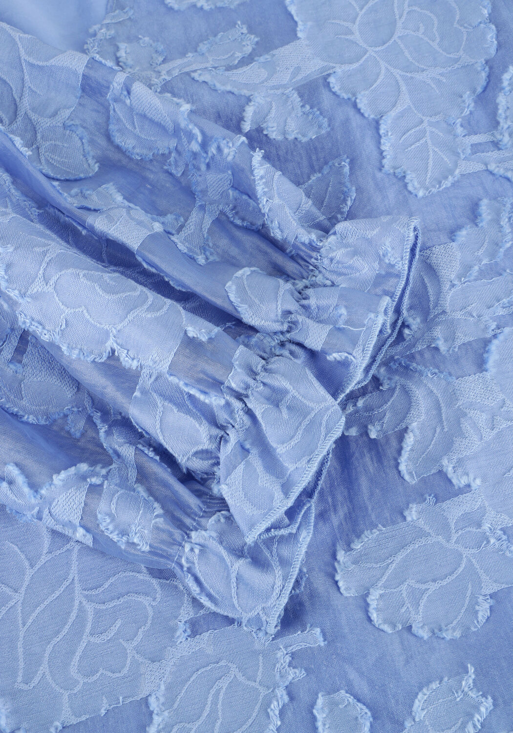 Hellblau SELECTED WOMEN Blusen SLFCATHI-SADIE 3/4 TOP FF - large