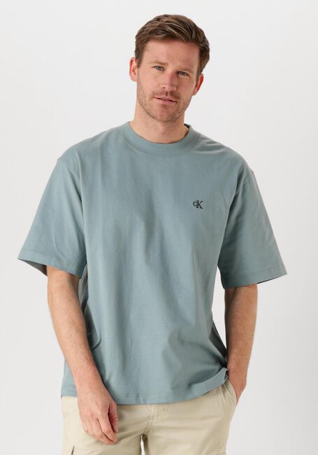 Graue CALVIN KLEIN T-shirt HEAVY RELAXED TEE - large