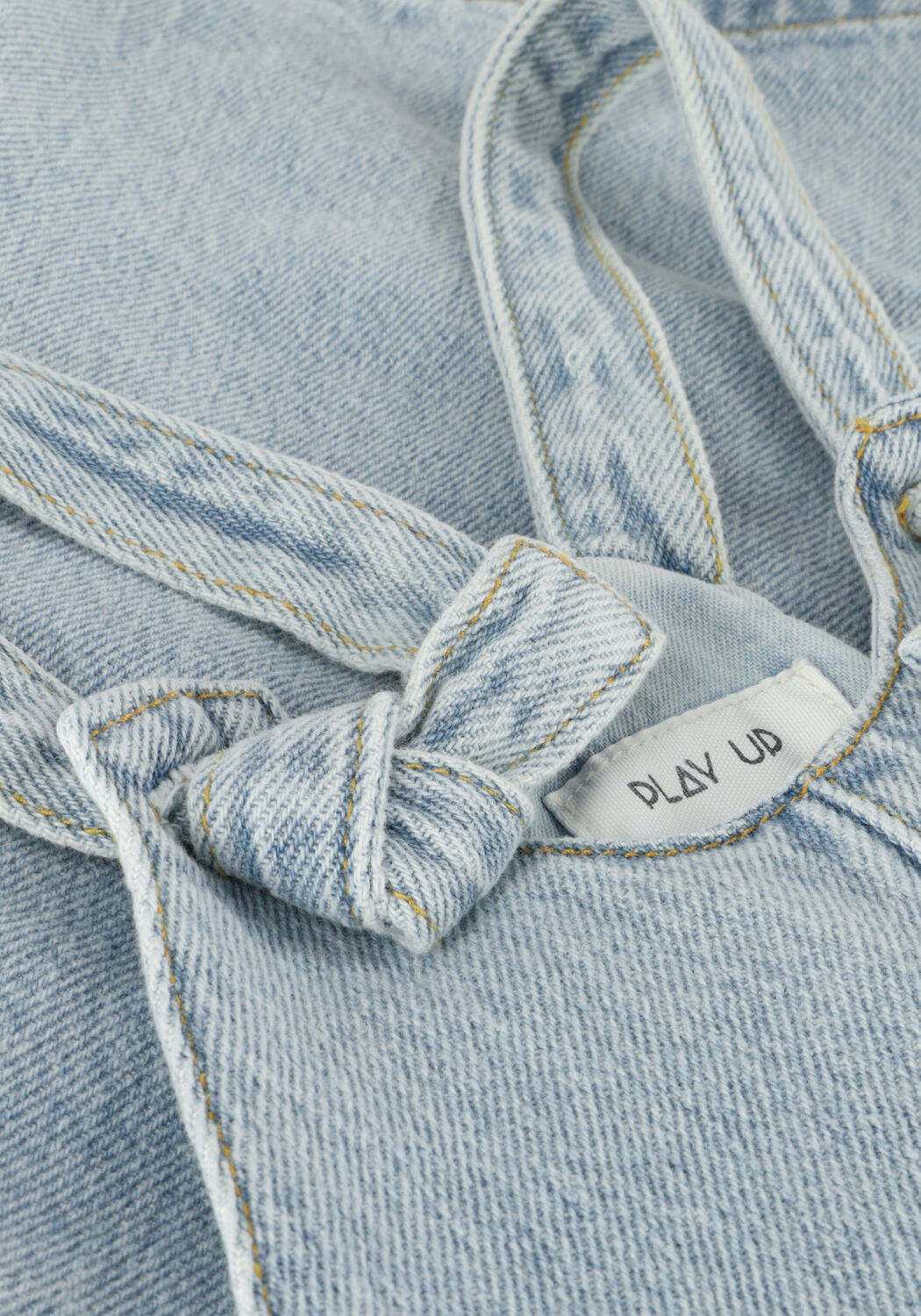 Blaue PLAY UP Latzhosen DENIM JUMPSUIT - large