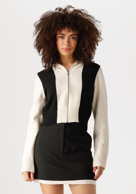 Schwarze EDITED Strickjacke ULI JUMPER - large