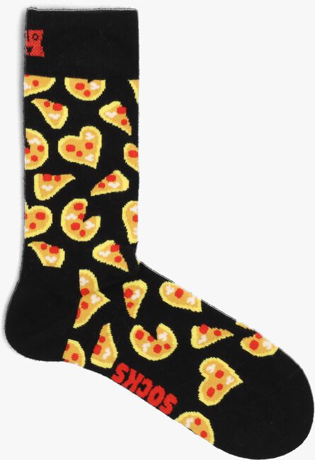 Gelbe HAPPY SOCKS Socken PIZZA LOVE - large