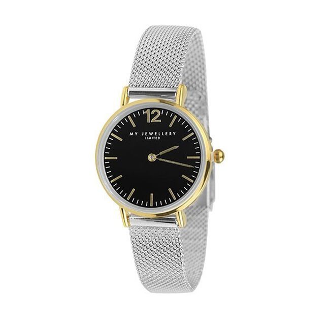 Silberne MY JEWELLERY Uhr SMALL BICOLOR WATCH - large
