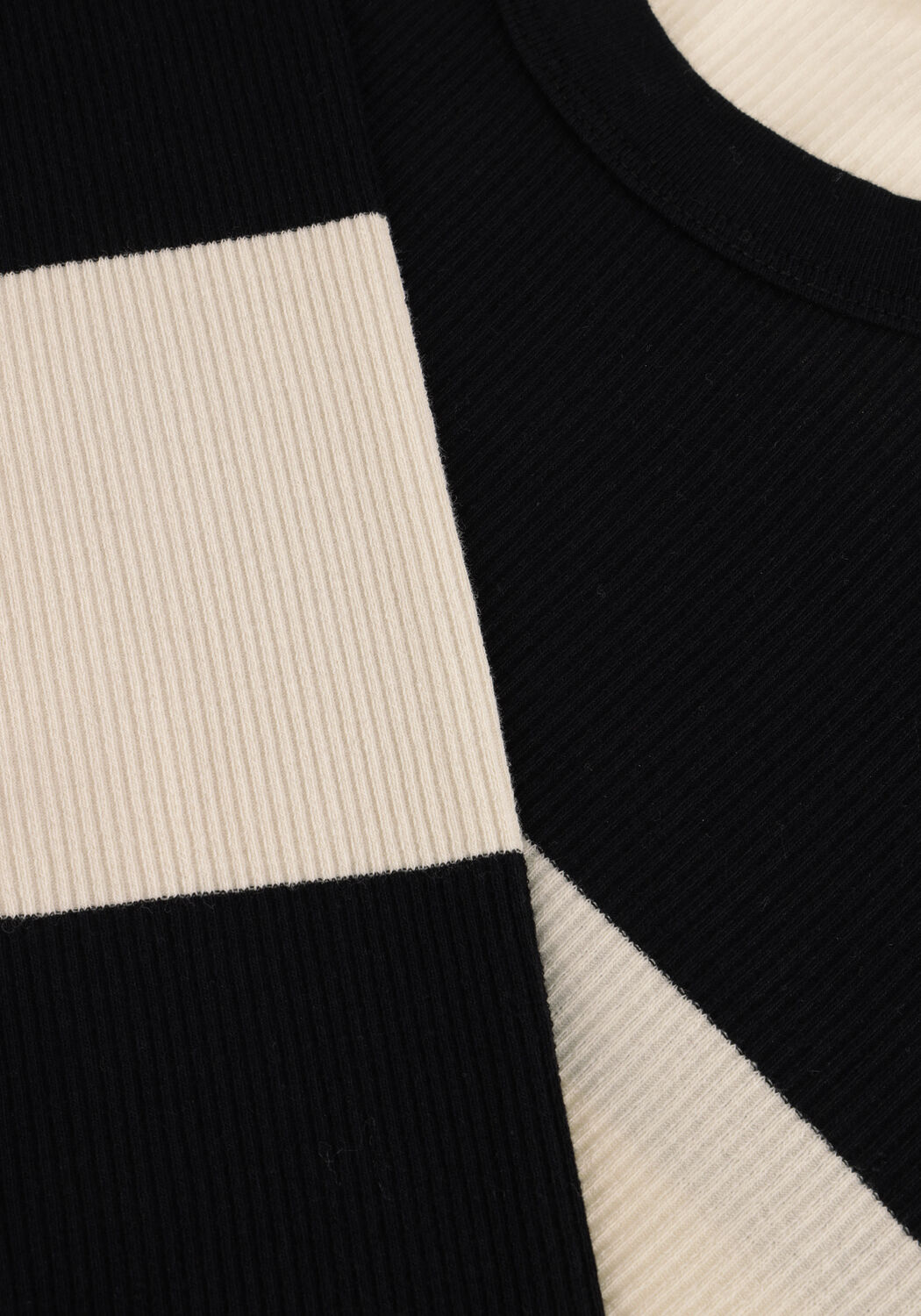 Beige PENN & INK Tops & T-shirts LONGSLEEVE BIG STRIPE - large