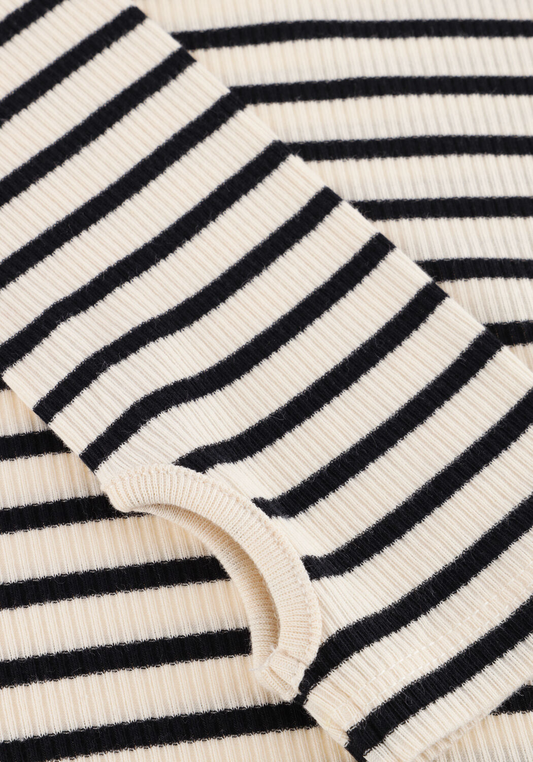 Creme PENN & INK Pullover LONGSLEEVE STRIPE - large