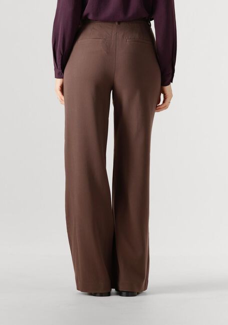 Braune MSCH COPENHAGEN Weite Hose MSCHMACY MICHELLE HW WIDE PANTS LONG - large