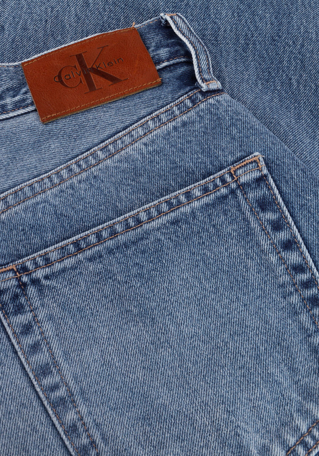 Blaue CALVIN KLEIN Wide jeans THE WIDE LEG - large