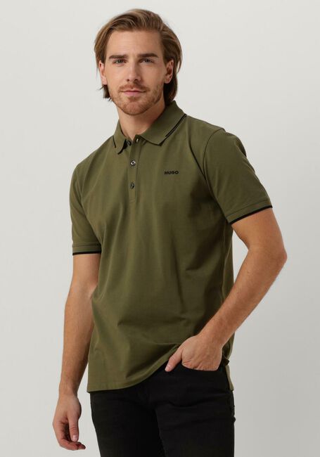 Dunkelgrün HUGO Polo-Shirt DINOSO222 - large