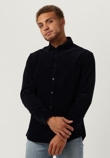 Dunkelblau ANERKJENDT Overshirt AKLEIF CORDUROY SHIRT - large