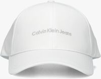 Weiße CALVIN KLEIN Kappe INSTITUTIONAL CAP - medium