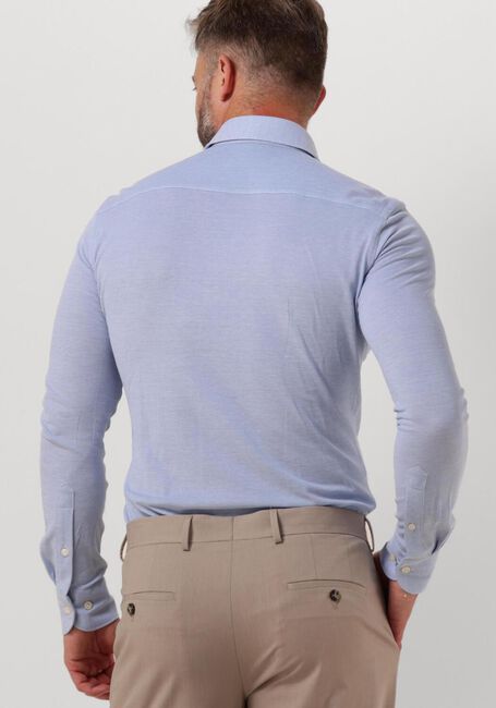 Hellblau PROFUOMO Klassisches Oberhemd KNITTED SHIRT - large