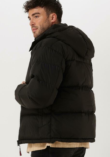 Schwarze TOMMY JEANS Wattierte Jack TJM ALASKA PUFFER - large