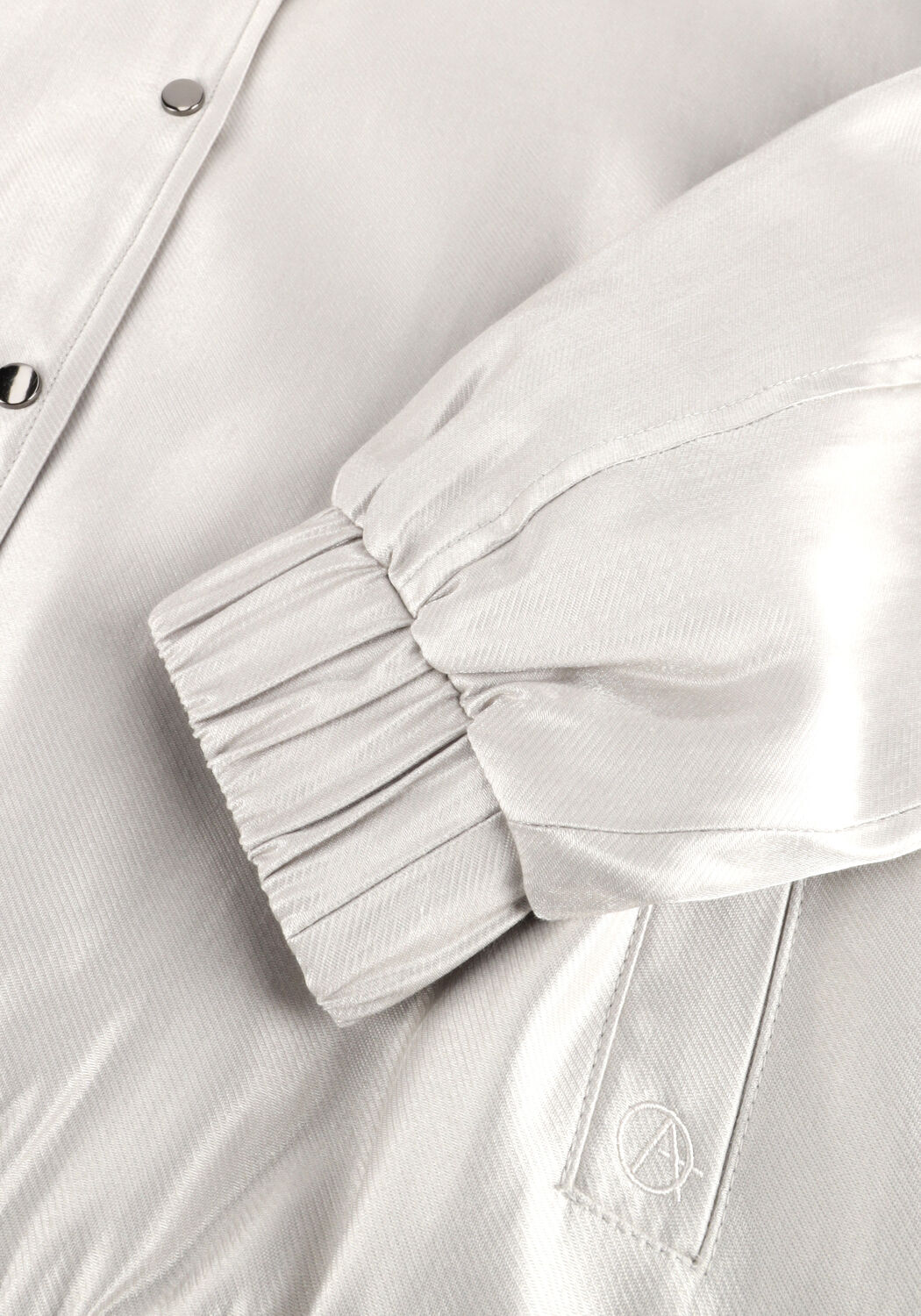 Silberne AIMEE THE LABEL Jack JOY BOMBER JACKET - large