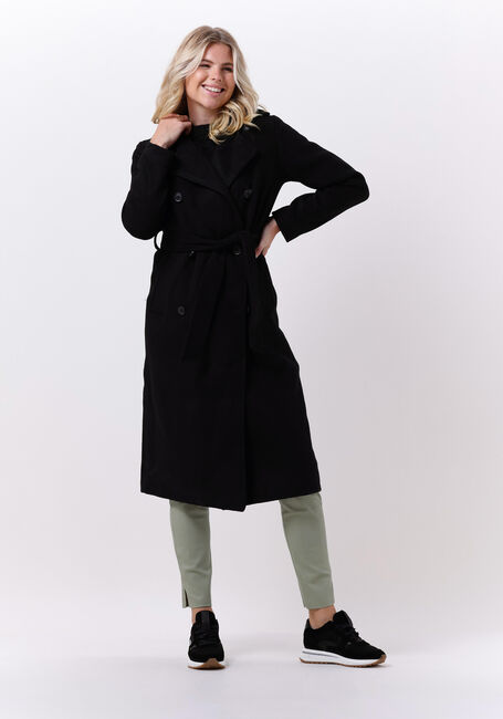 Schwarze OBJECT Mäntel CLARA WOOL COAT - large