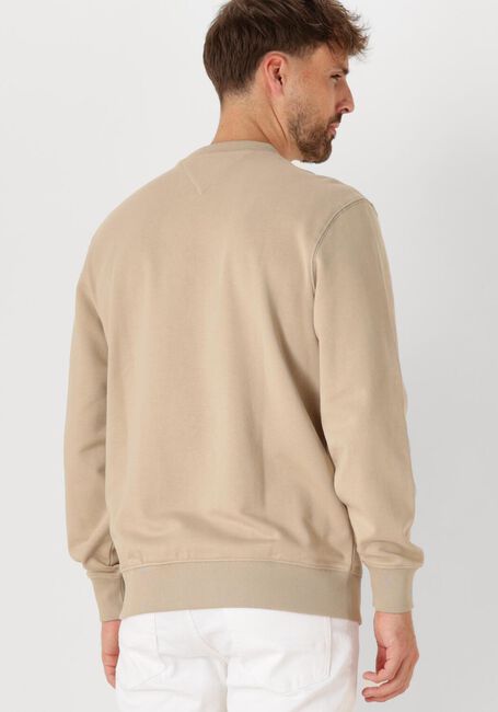 Khaki TOMMY HILFIGER Pullover ESSENTIAL TERRY CREWNECK - large