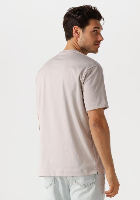 Beige DESOTO LUXURY T-shirt LUXURY TWO PLY T-SHIRT 1/2 - large