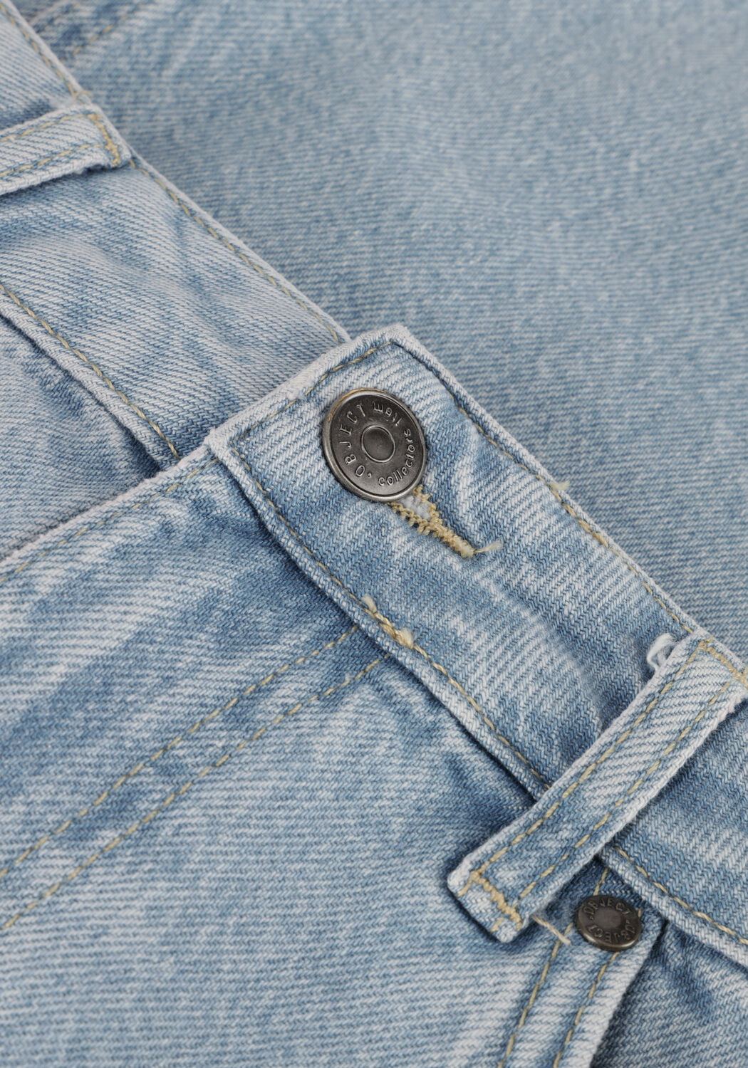 Blaue OBJECT Midirock OBJELLEN MW LONG DENIM SKIRT - large