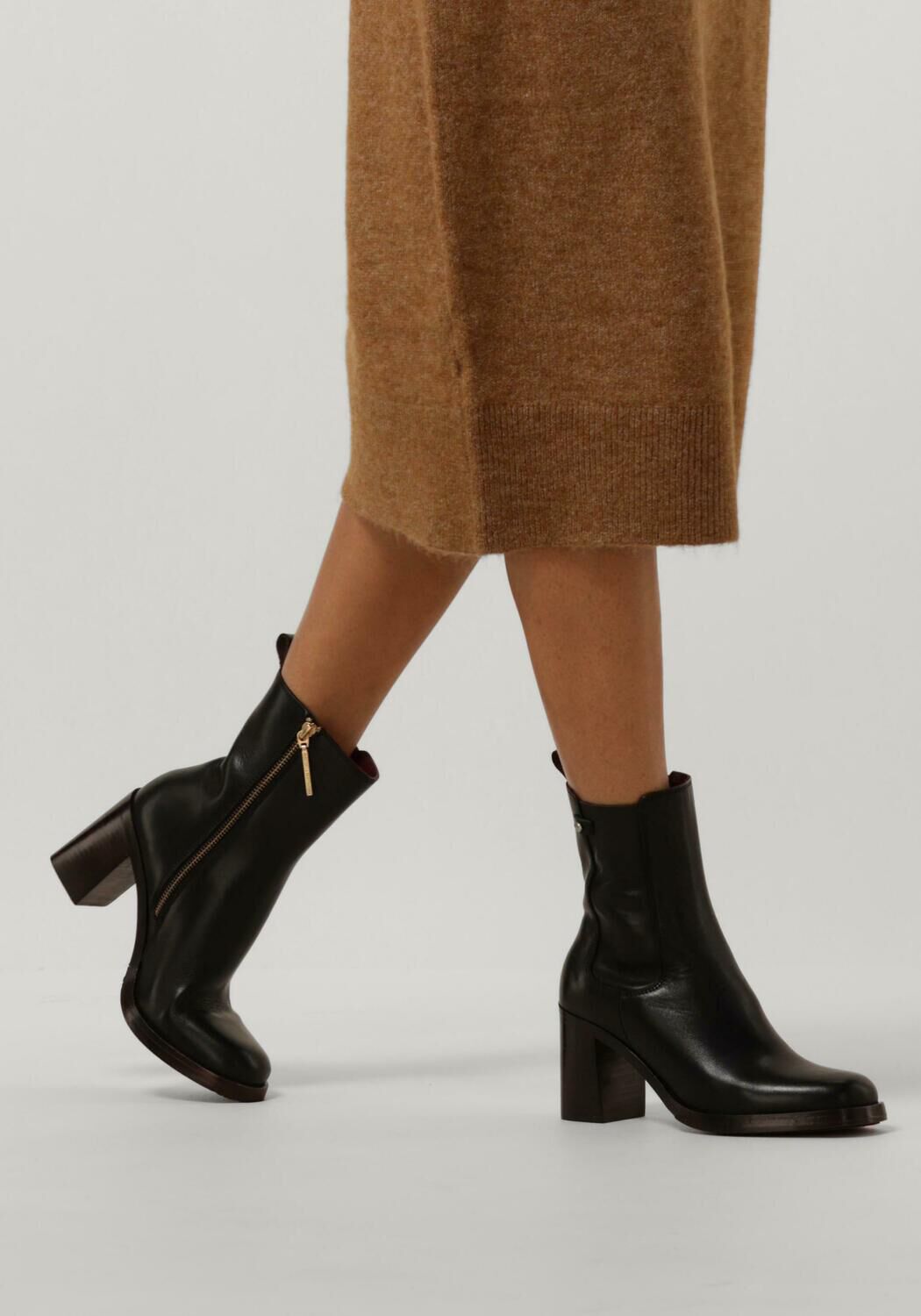 Schwarze FRED DE LA BRETONIERE Stiefeletten JACE - large