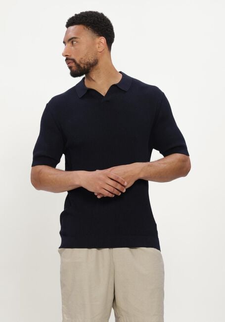 Dunkelblau SAINT STEVE Polo-Shirt EVAN-S - large
