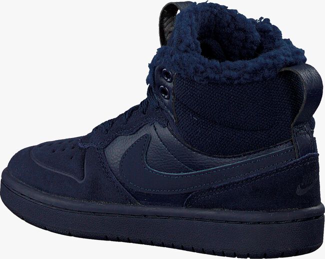 Blaue NIKE Sneaker high COURT BOROUGH MID KIDS - large