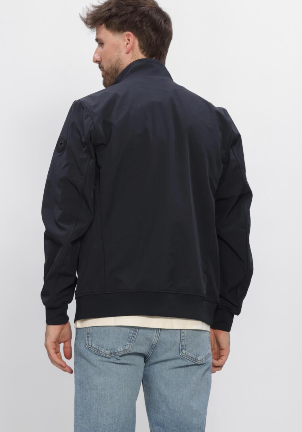 Dunkelblau AIRFORCE Jack SOFTSHELL JACKET - large