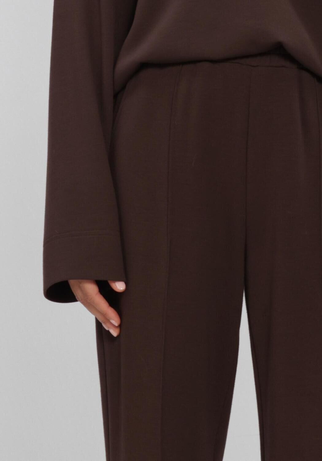 Braune DANTE6 Weite Hose ROUSSE SMART SWEAT PANTS - large